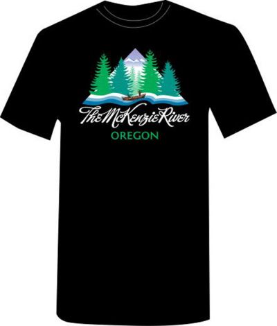 McKenzie RIver T-Shirt- black